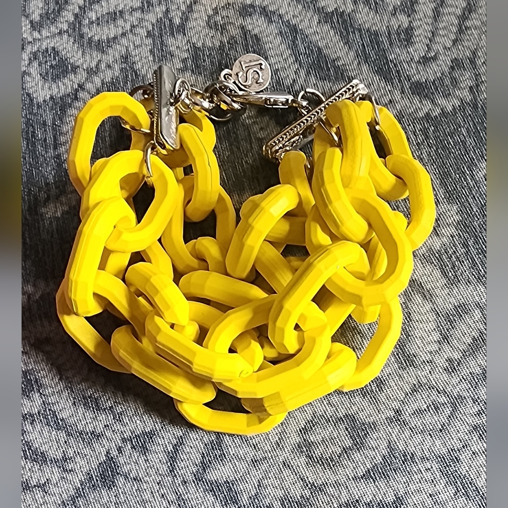 Sassy Jones Zaria Colorful Bracelet in Yellow